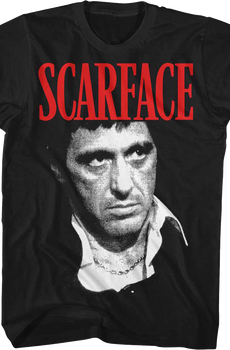 Tony Montana Close-Up Scarface T-Shirt