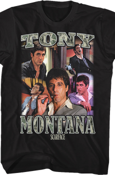 Tony Montana Make The Money Scarface T-Shirt
