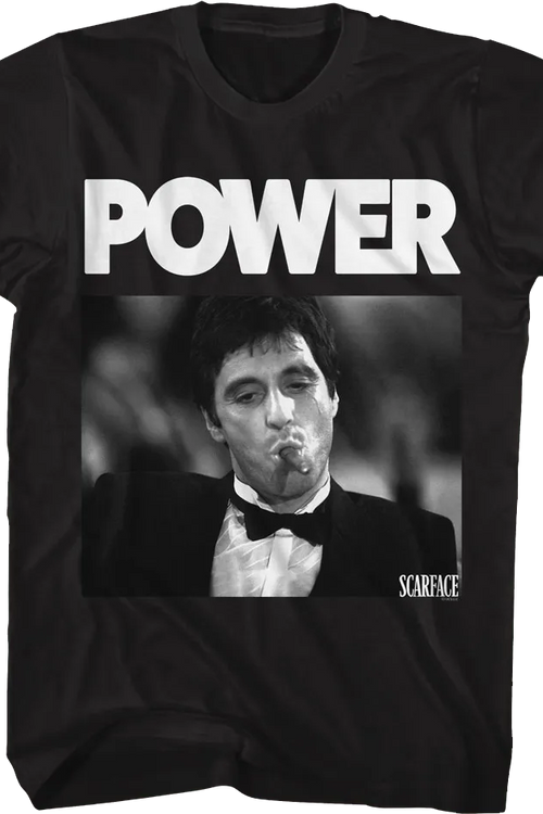 Tony Montana Power Scarface T-Shirt