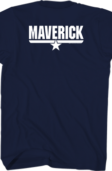 Top Gun Maverick Name T-Shirt