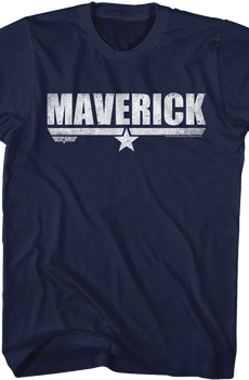 Distressed Top Gun Maverick T-Shirt