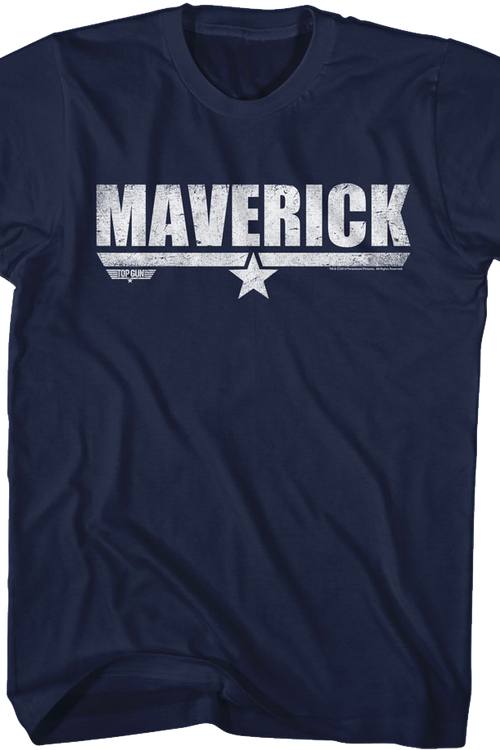 Distressed Top Gun Maverick T-Shirt