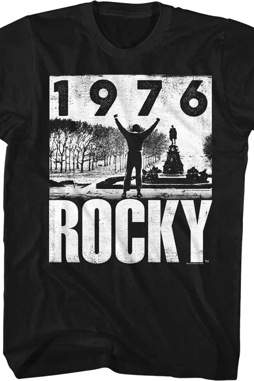 Top Of The Steps 1976 Rocky T-Shirt