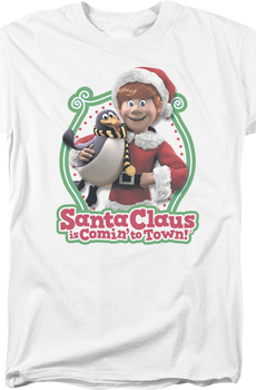 Topper And Kris Kringle Santa Claus Is Comin' To Town T-Shirt