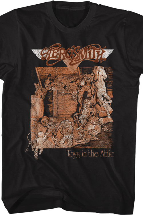 Toys In The Attic Album Cover Aerosmith T-Shirt