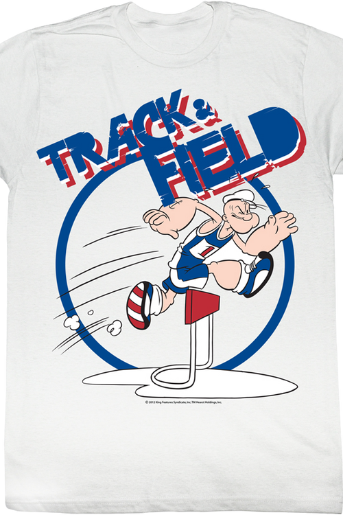 Track and Field Popeye T-Shirt