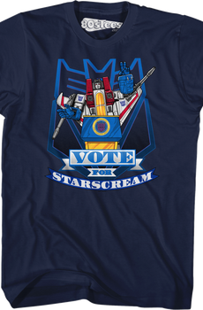 Transformers Vote For Starscream T-Shirt