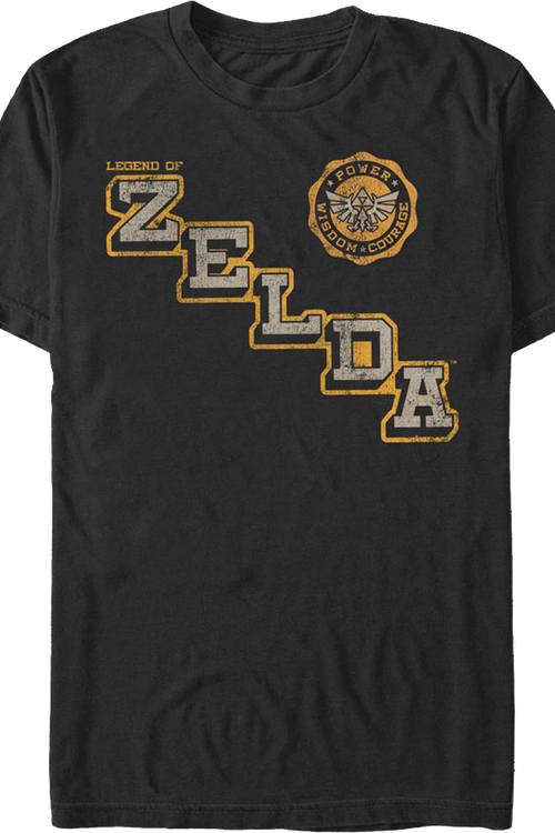 Triforce Badge Legend of Zelda Nintendo T-Shirt