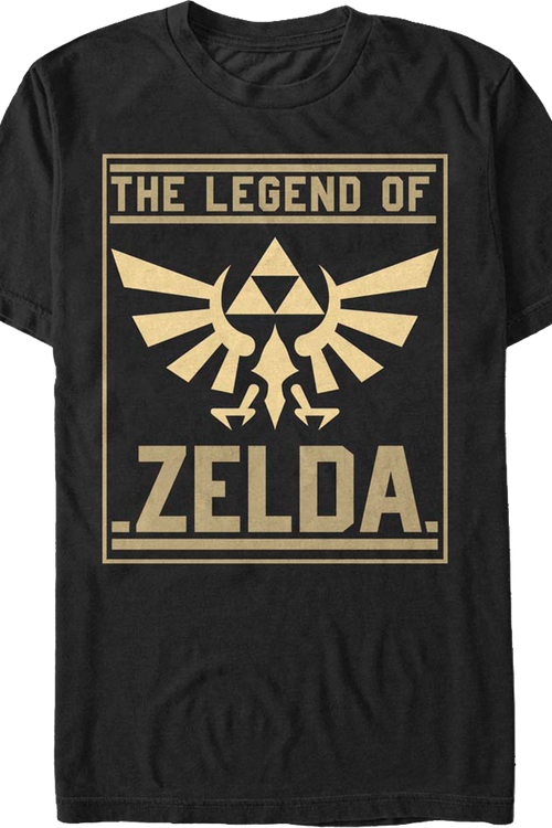 Triforce Box Legend of Zelda Nintendo T-Shirt