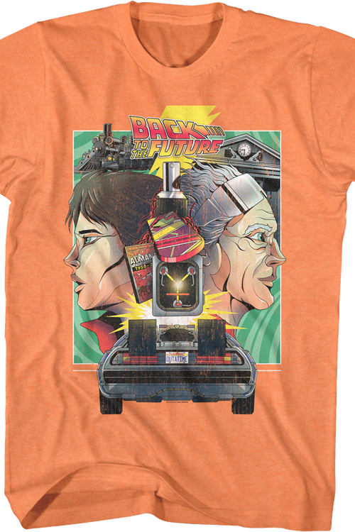 Trilogy Poster Back To The Future T-Shirt