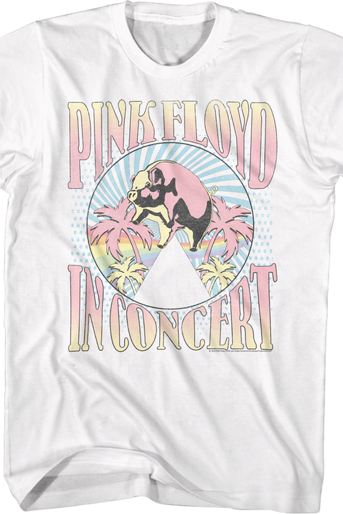 Tropical Pig Pink Floyd T-Shirt