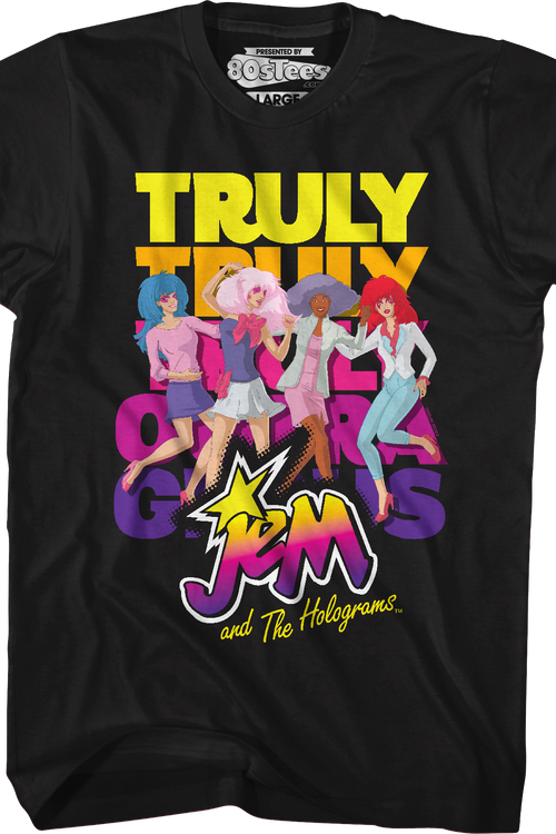 Truly Outrageous Group Pose Jem And The Holograms T-Shirt