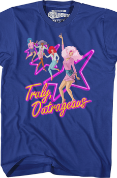 Truly Outrageous Rock Stars Jem And The Holograms T-Shirt