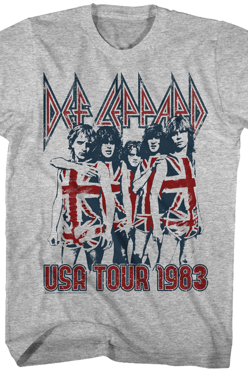USA Tour 1983 Def Leppard T-Shirt