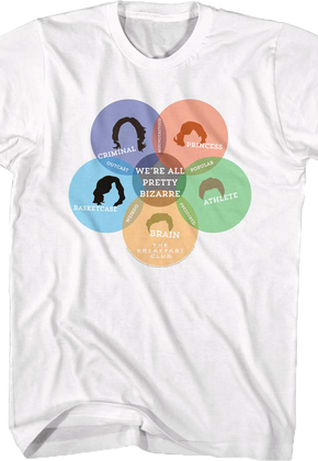 Venn Diagram Breakfast Club T-Shirt