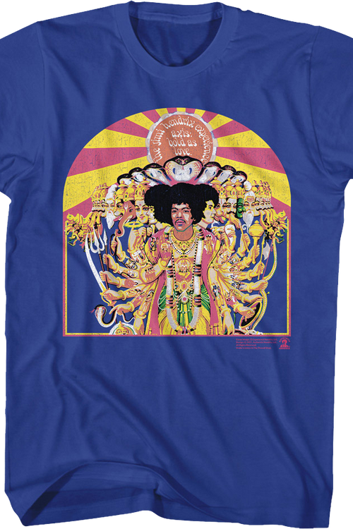 Vintage Axis Bold As Love Jimi Hendrix T-Shirt