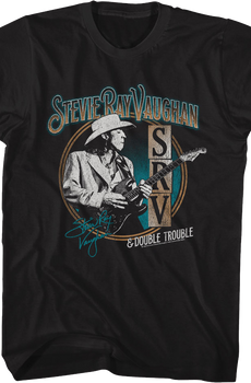 Vintage Circle Stevie Ray Vaughan & Double Trouble T-Shirt