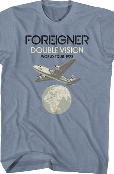 Vintage Double Vision World Tour Foreigner T-Shirt