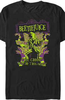 Vintage Ghost With The Most Beetlejuice T-Shirt