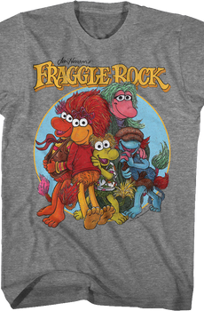 Vintage Group Picture Fraggle Rock T-Shirt