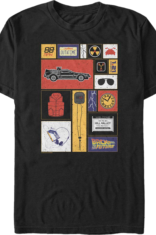 Vintage Icons Back To The Future T-Shirt