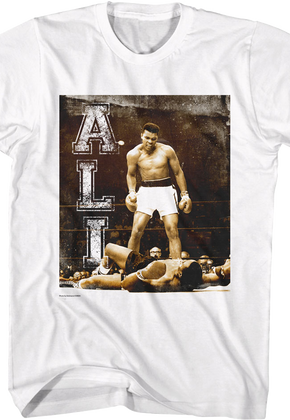 Vintage Knockout Pose Muhammad Ali T-Shirt