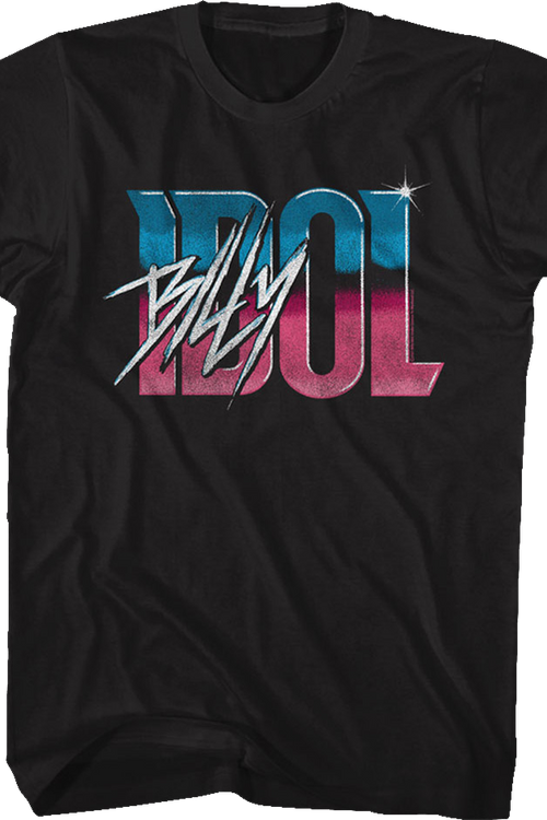 Vintage Logo Billy Idol T-Shirt