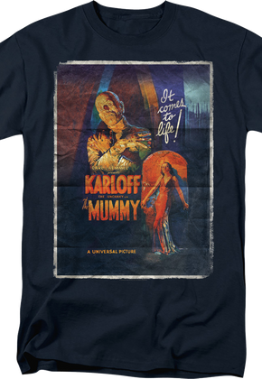Vintage Movie Poster The Mummy T-Shirt