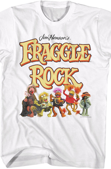Vintage Photo And Logo Fraggle Rock T-Shirt