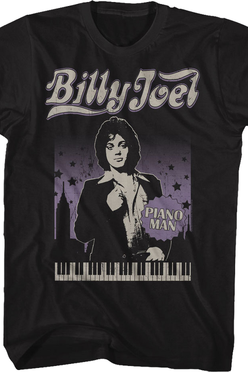 Vintage Piano Man Billy Joel T-Shirt