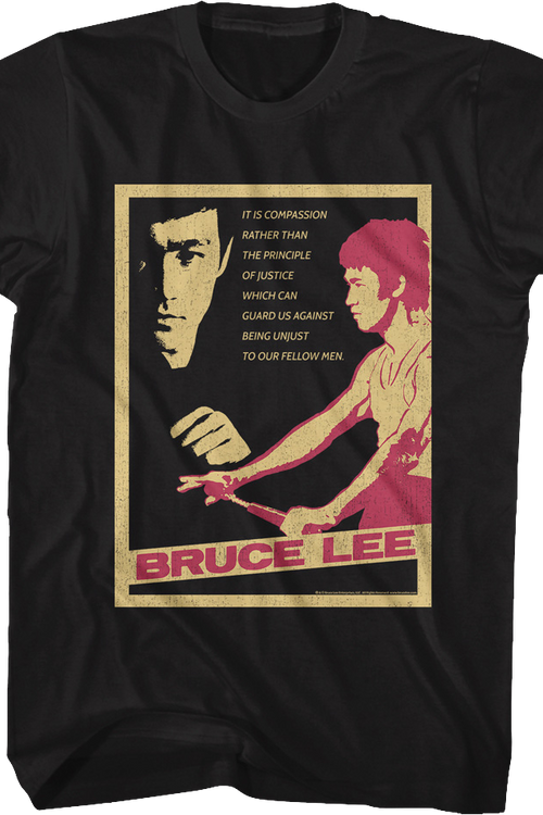 Vintage Poster Bruce Lee T-Shirt