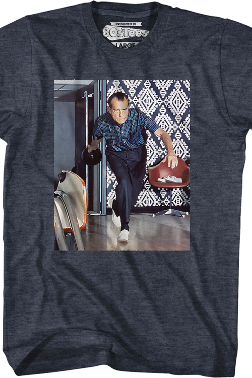 Vintage Richard Nixon Bowling T-Shirt