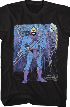 Vintage Skeletor Poster Masters of the Universe T-Shirt