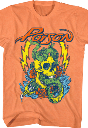 Vintage Snake & Skull Poison T-Shirt