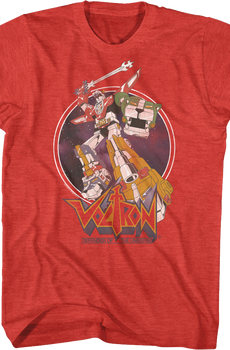 Vintage Space Circle Voltron T-Shirt