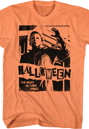 Vintage The Night Michael Myers Came Home Halloween T-Shirt