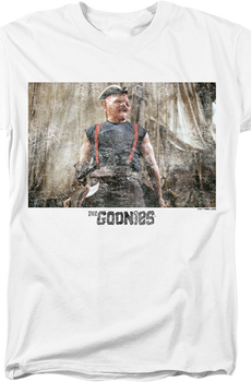 Vintage White Pirate Sloth Goonies T-Shirt