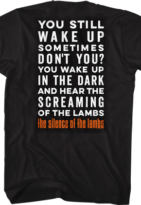 Hear the Screaming Silence of the Lambs T-Shirt