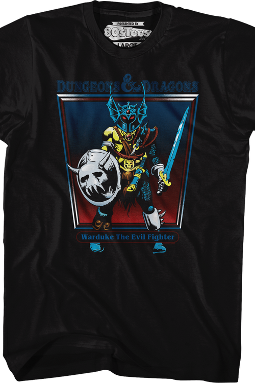 Warduke The Evil Fighter Dungeons & Dragons T-Shirt