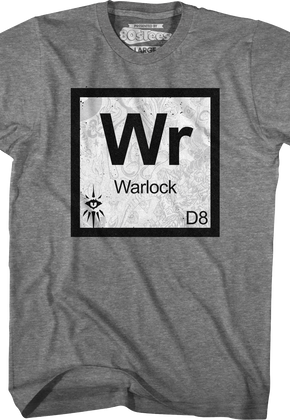 Warlock Element Symbol Dungeons & Dragons T-Shirt