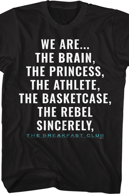 We Are The Breakfast Club T-Shirt