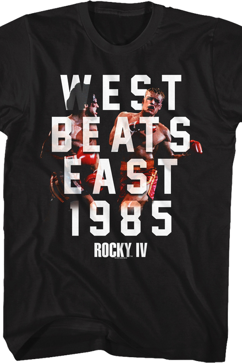 West Beats East Rocky IV T-Shirt