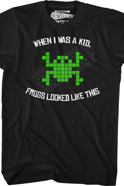 When I Was A Kid, Frogs Looked Like This T-Shirt