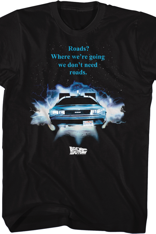 Front & Back Roads Back To The Future T-Shirt