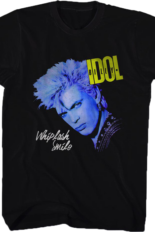 Whiplash Smile Billy Idol T-Shirt