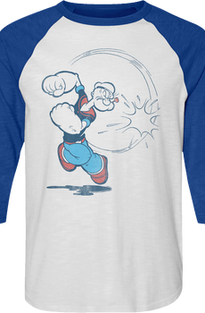 Wind-Up Punch Popeye Raglan Baseball Shirt