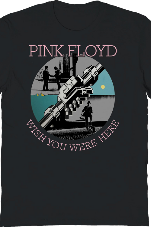 Wish You Were Here Circle Pink Floyd T-Shirt