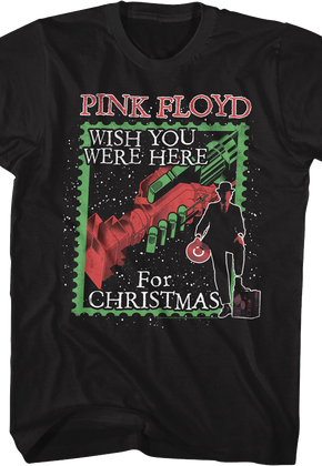 Wish You Were Here For Christmas Pink Floyd T-Shirt