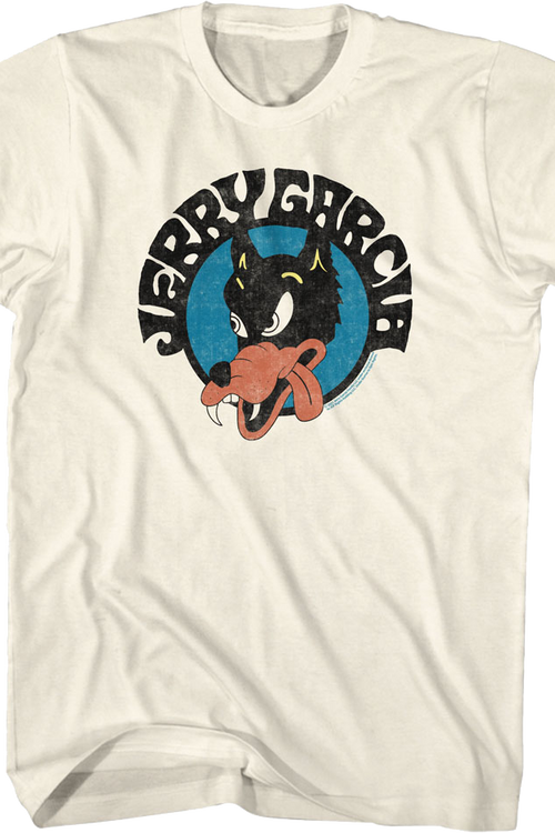 Wolf Jerry Garcia T-Shirt