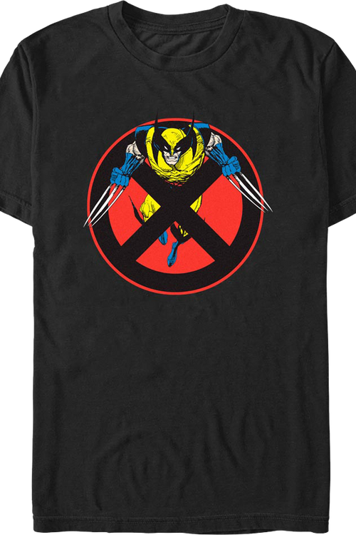 Wolverine X-Men Logo Marvel Comics T-Shirt